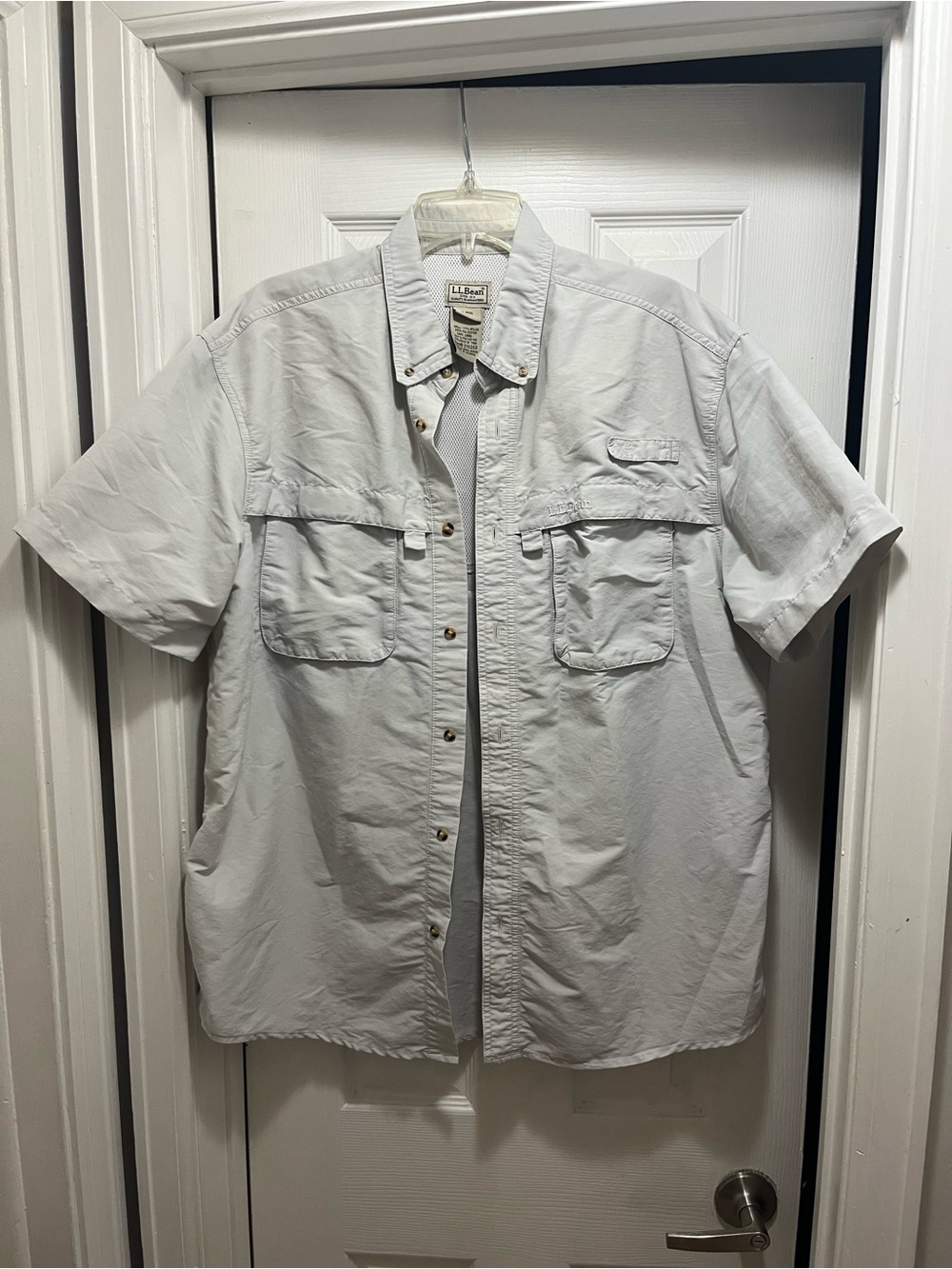 L.L.Bean Tropicwear Fishing Shirt